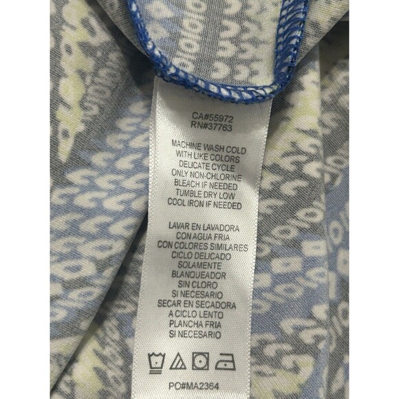 Laundry by Shelli Segal Faux Wrap Bodycon Geo Print Stretch Dress Size Large - Picture 8 of 10